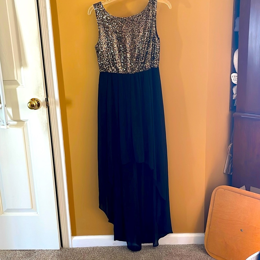 Evening high-low dazzle!